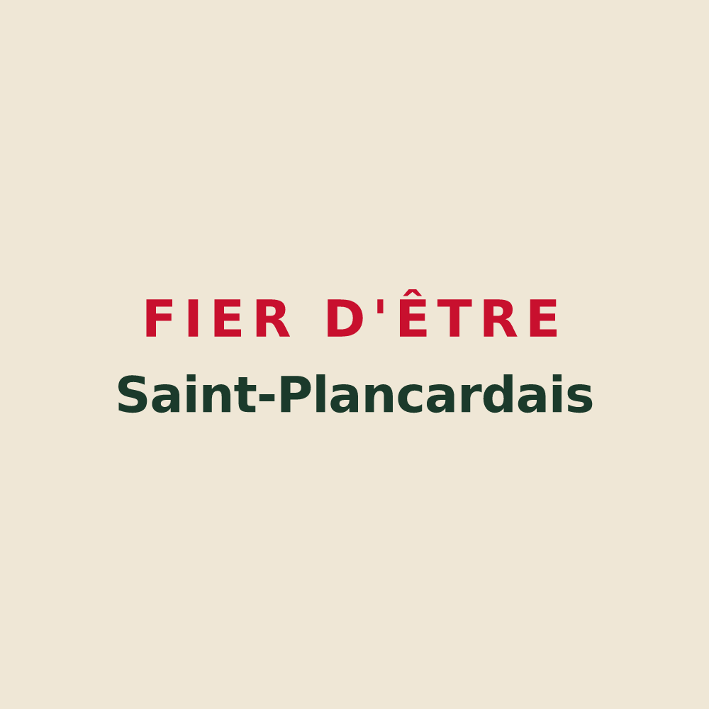 Tote bag « Fier d'être Saint-Plancardais » — design pour Saint-Plancard