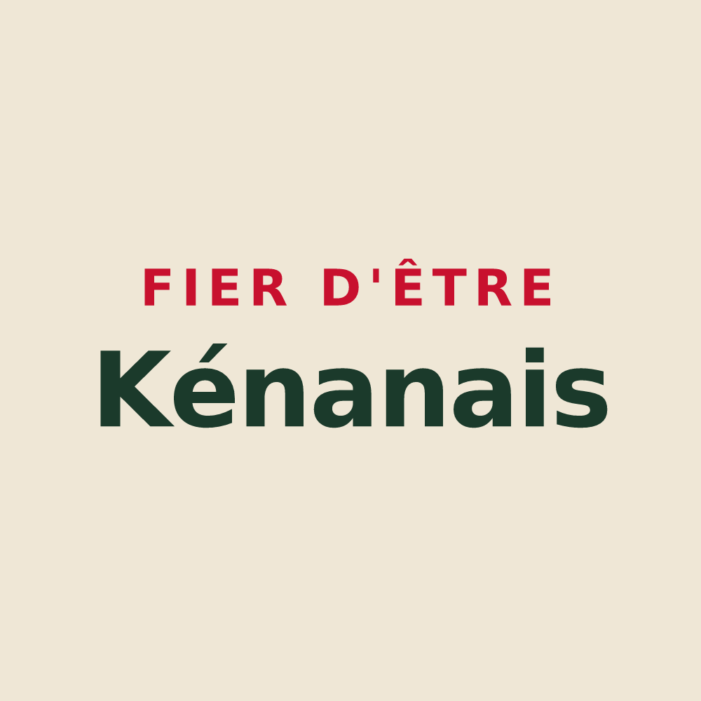 Tote bag « Fier d'être Kénanais » — design pour Saint-Quay-Perros