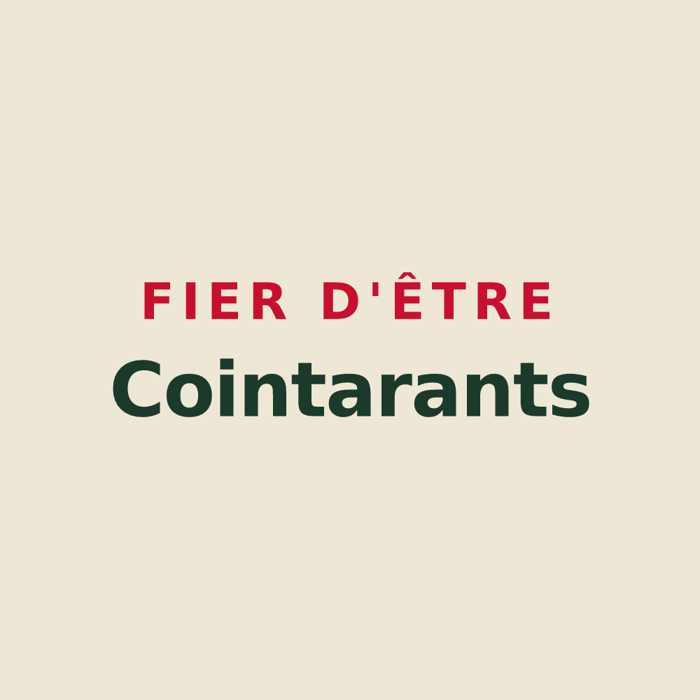Tote bag « Fier d'être Cointarants » — design pour Saint-Régis-du-Coin