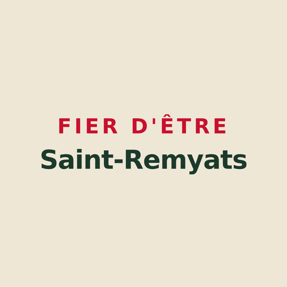 Tote bag « Fier d'être Saint-Remyats » — design pour Saint-Remy-sous-Broyes