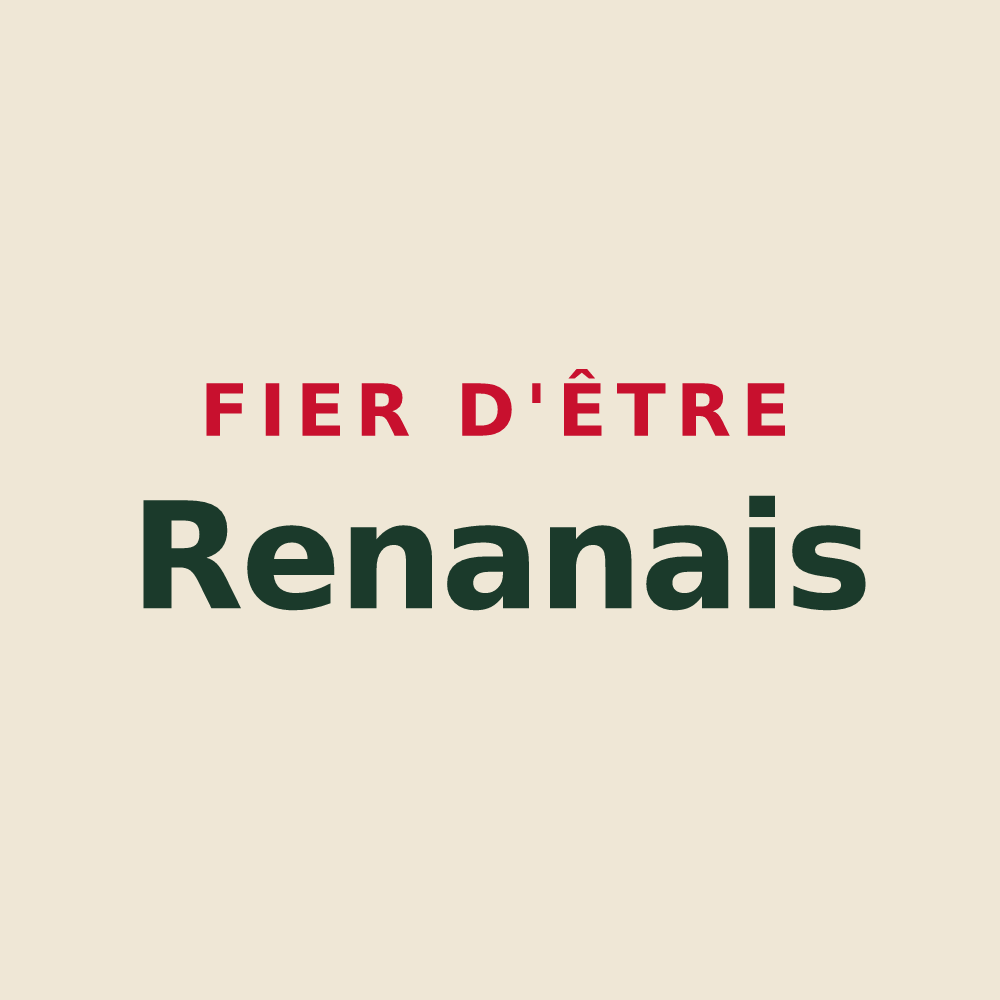 Tote bag « Fier d'être Renanais » — design pour Saint-Renan