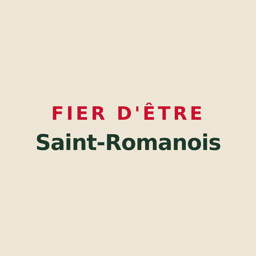 Tote bag « Fier d'être Saint-Romanois » — design pour Saint-Roman-de-Codières
