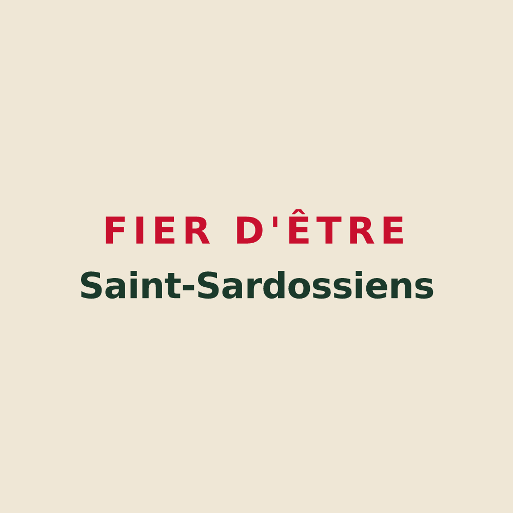 Tote bag « Fier d'être Saint-Sardossiens » — design pour Saint-Sardos