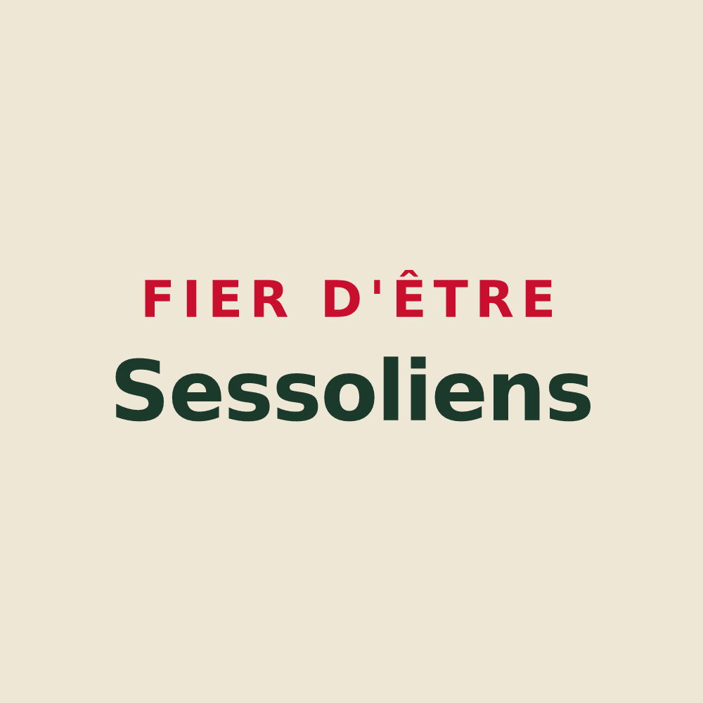Tote bag « Fier d'être Sessoliens » — design pour Saint-Sauflieu