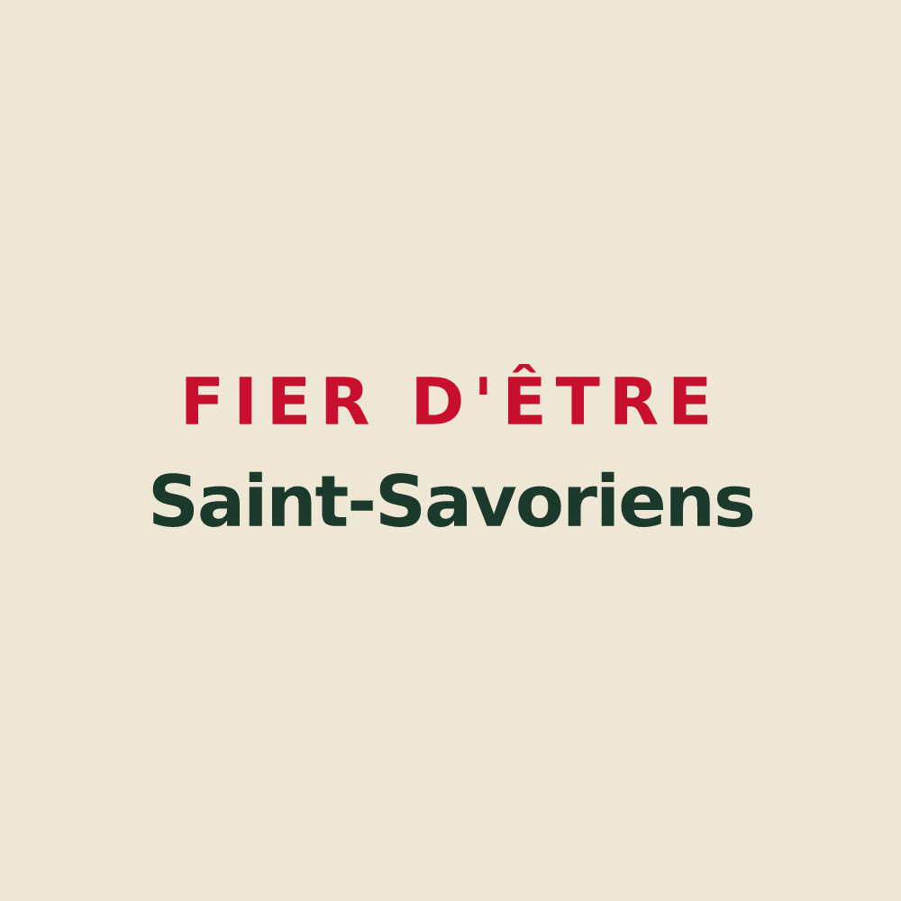 Tote bag « Fier d'être Saint-Savoriens » — design pour Saint-Sauveur-Gouvernet