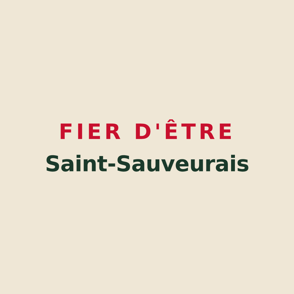 Tote bag « Fier d'être Saint-Sauveurais » — design pour Saint-Sauveur-Villages