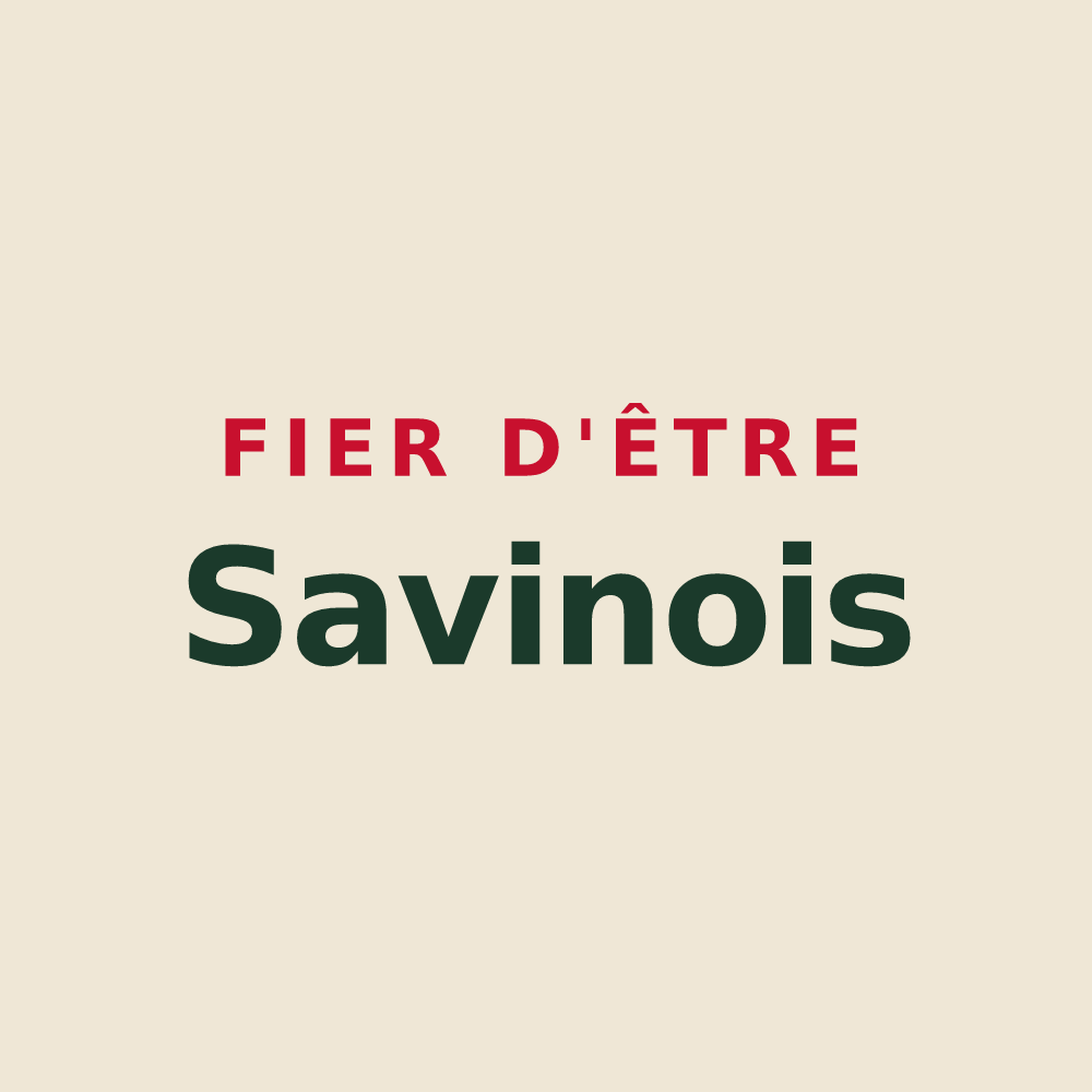 Tote bag « Fier d'être Savinois » — design pour Saint-Savinien