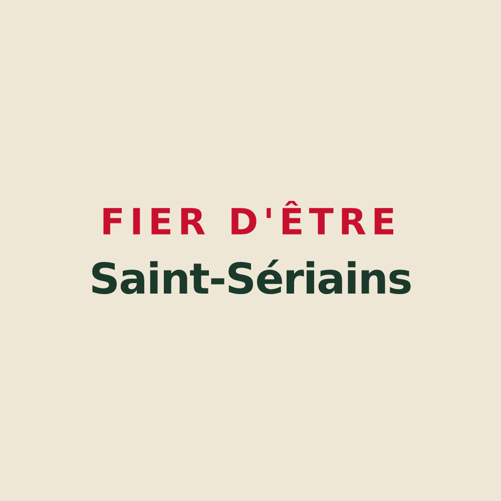 Tote bag « Fier d'être Saint-Sériains » — design pour Saint-Sériès