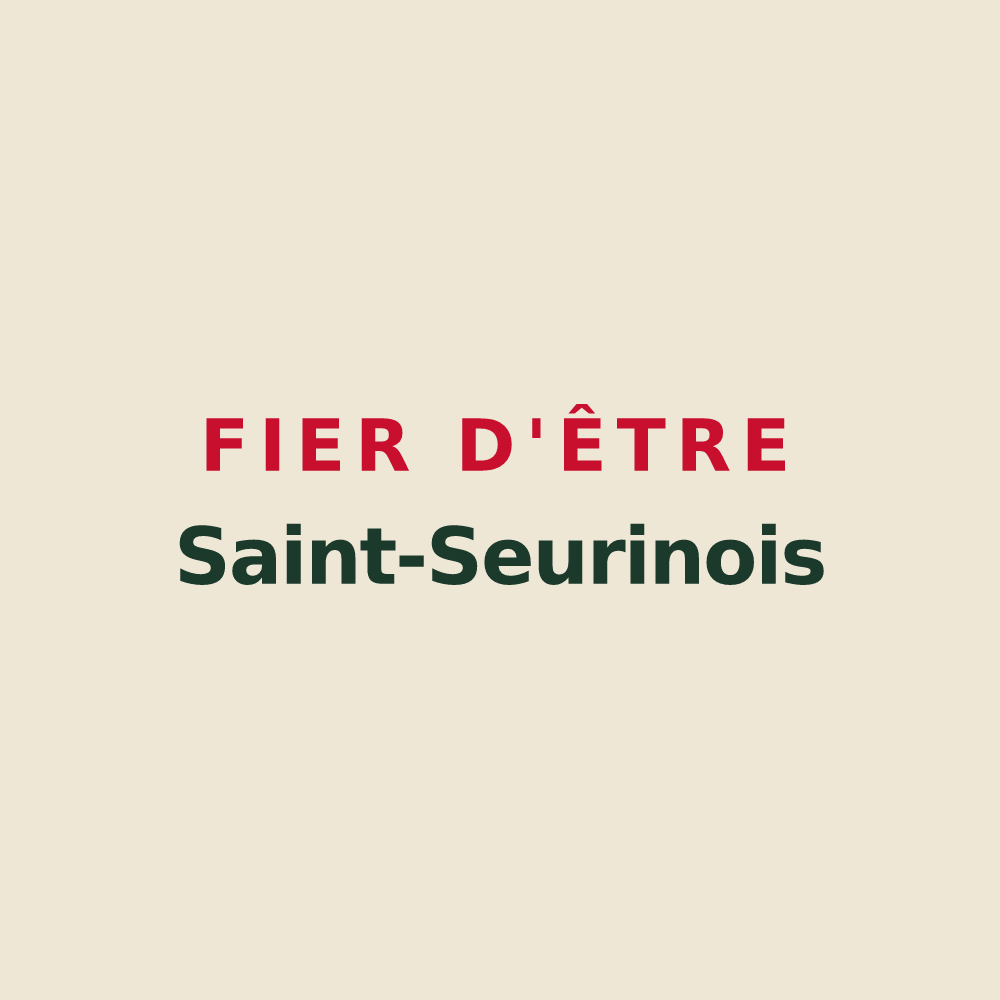 Tote bag « Fier d'être Saint-Seurinois » — design pour Saint-Seurin-de-Prats