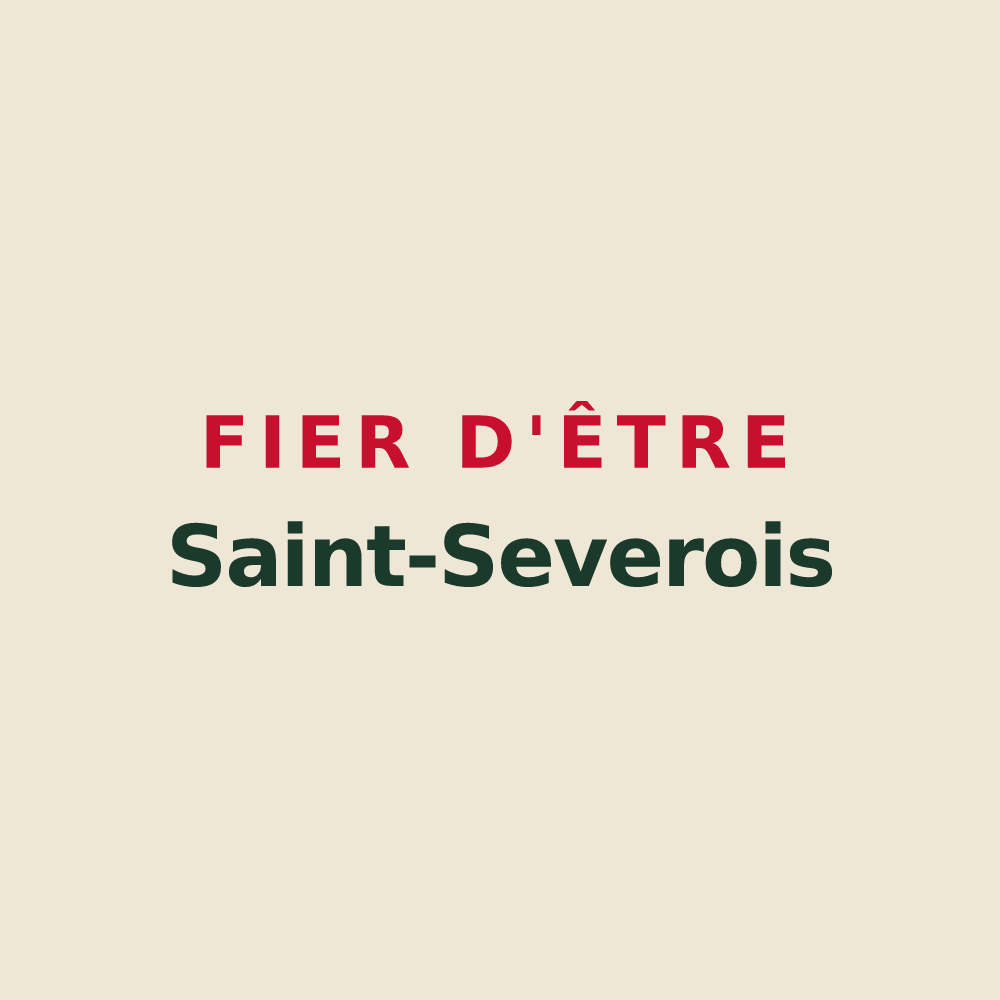 Tote bag « Fier d'être Saint-Severois » — design pour Saint-Sever-du-Moustier
