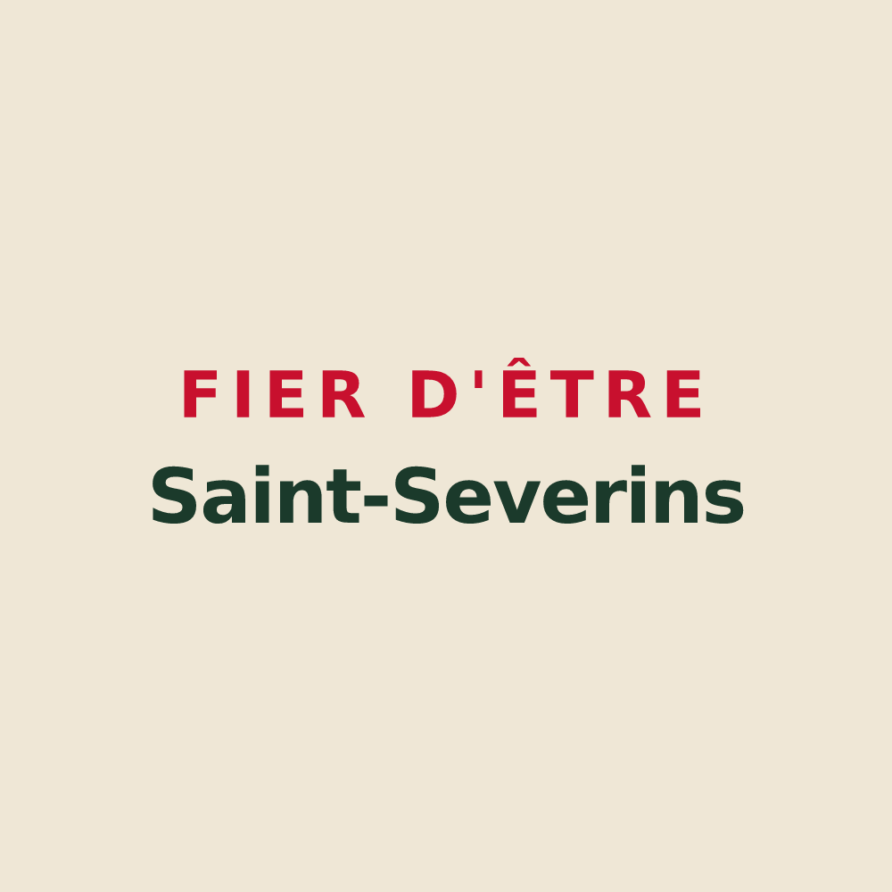 Tote bag « Fier d'être Saint-Severins » — design pour Saint-Sever