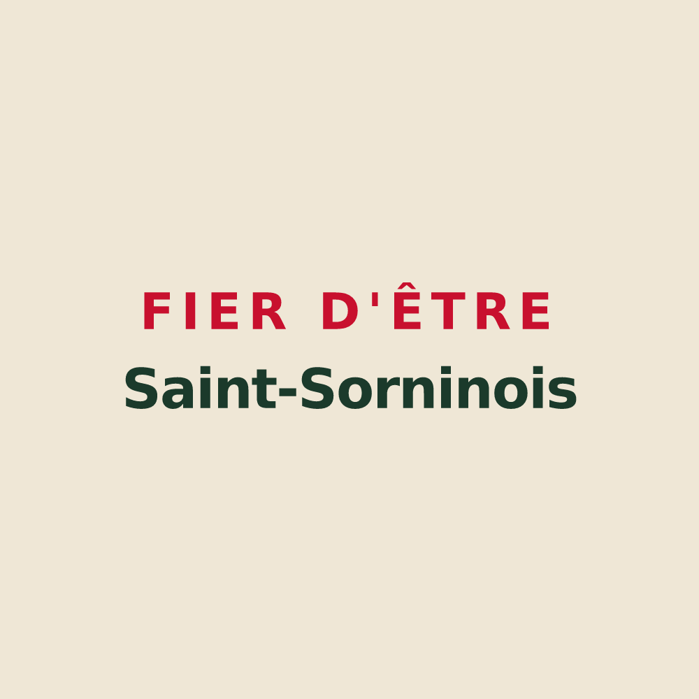 Tote bag « Fier d'être Saint-Sorninois » — design pour Saint-Sornin