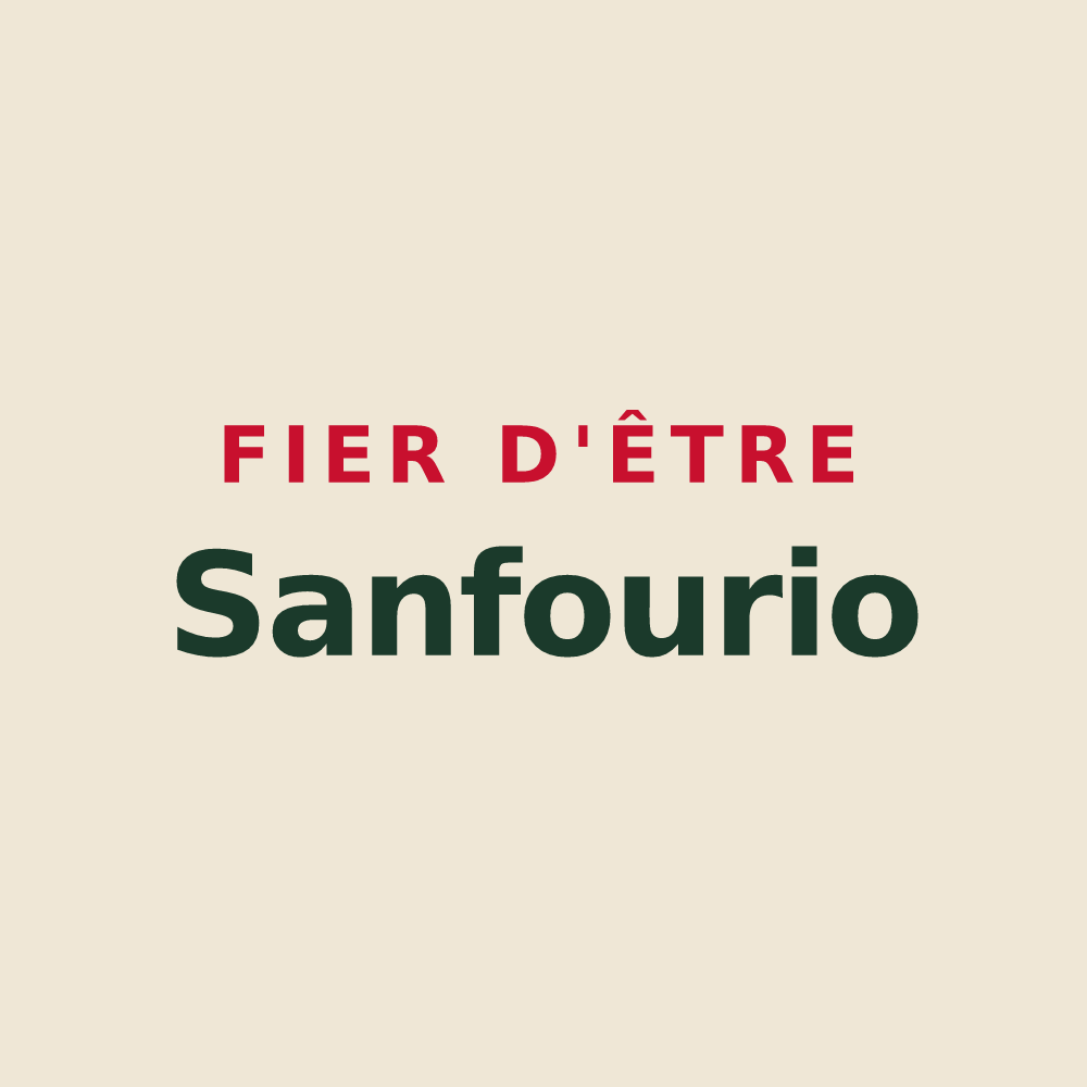 Tote bag « Fier d'être Sanfourio » — design pour Saint-Symphorien-de-Mahun