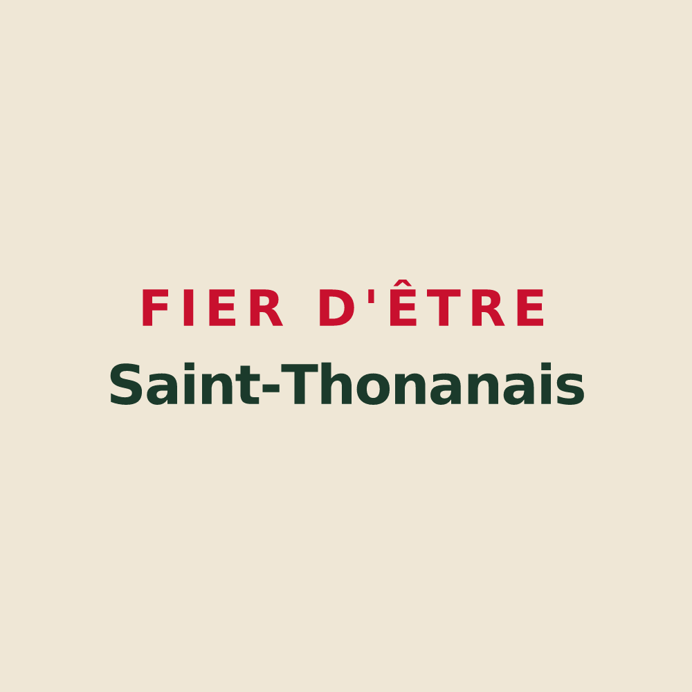 Tote bag « Fier d'être Saint-Thonanais » — design pour Saint-Thonan
