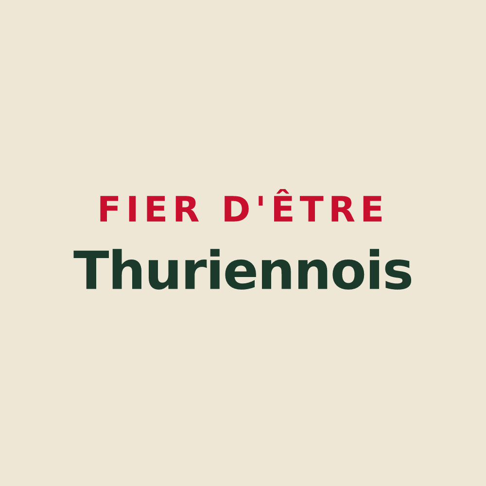 Tote bag « Fier d'être Thuriennois » — design pour Saint-Thurien