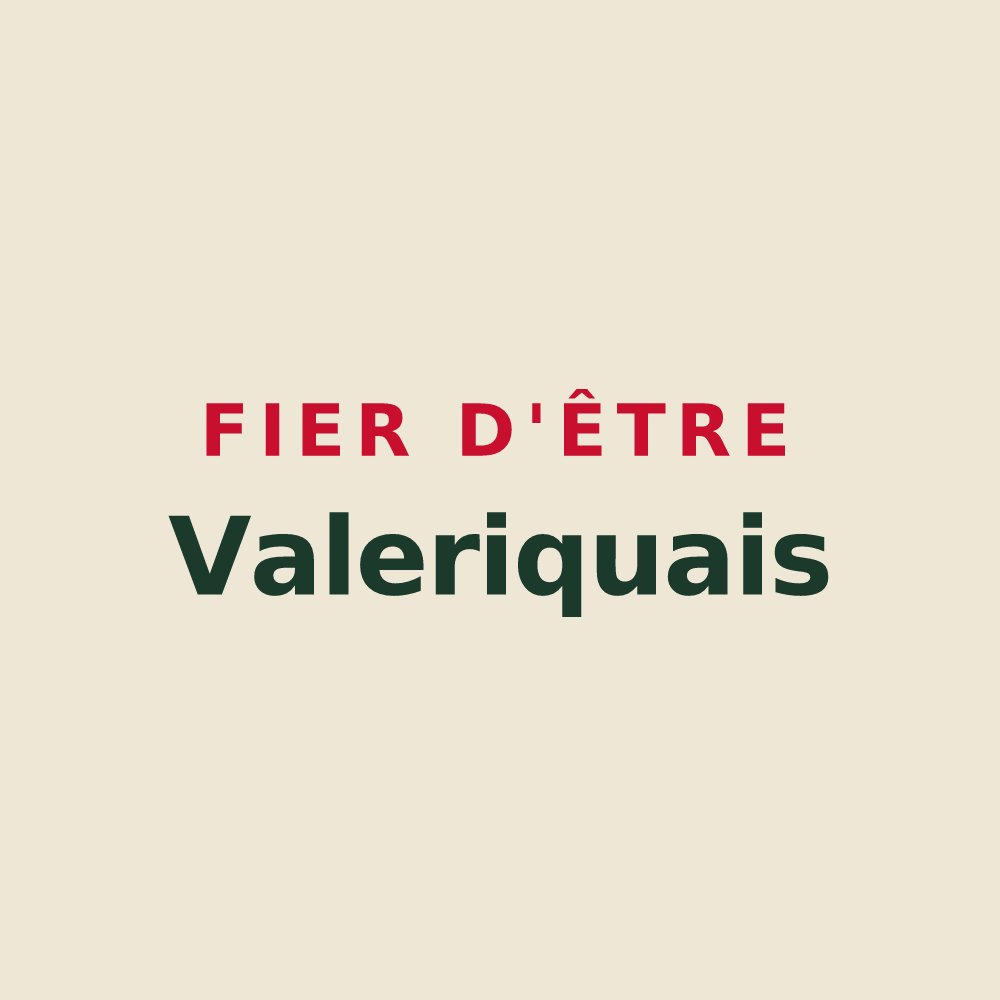 Tote bag « Fier d'être Valeriquais » — design pour Saint-Valery-en-Caux