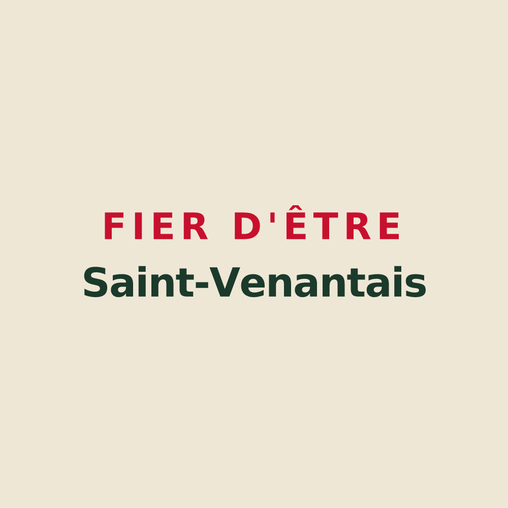Tote bag « Fier d'être Saint-Venantais » — design pour Saint-Venant