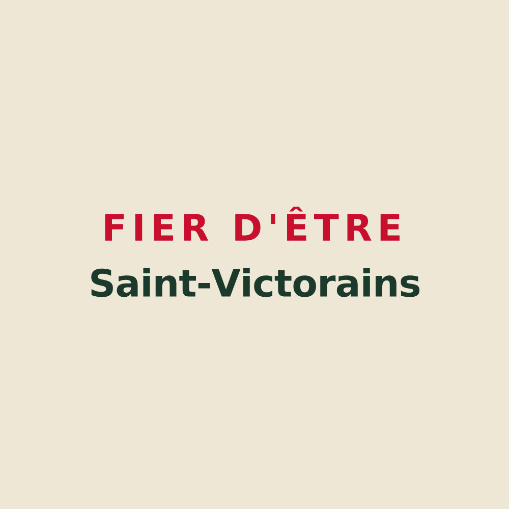 Tote bag « Fier d'être Saint-Victorains » — design pour Saint-Victor-la-Coste