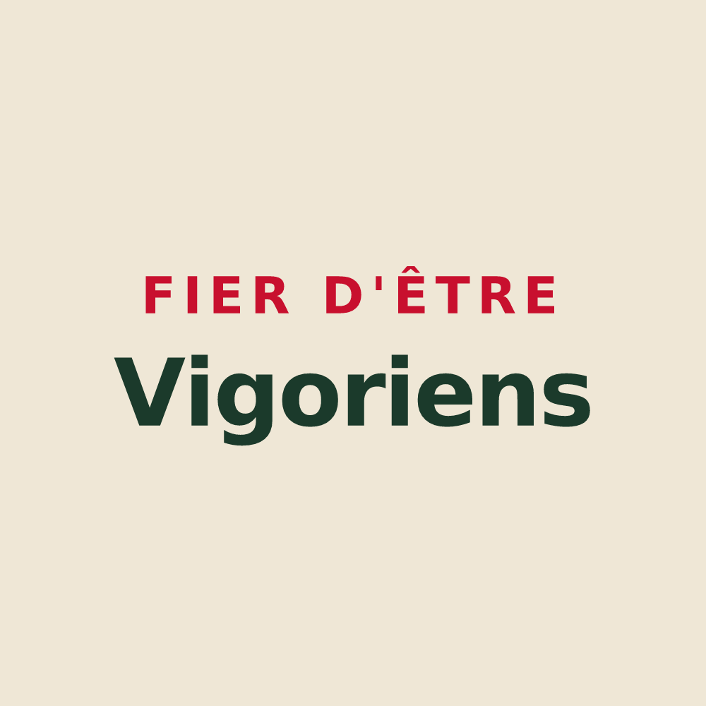 Tote bag « Fier d'être Vigoriens » — design pour Saint-Vigor