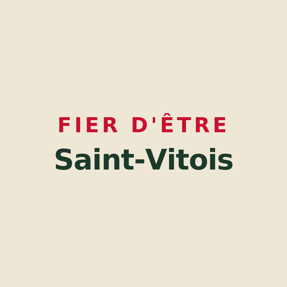 Tote bag « Fier d'être Saint-Vitois » — design pour Saint-Vite