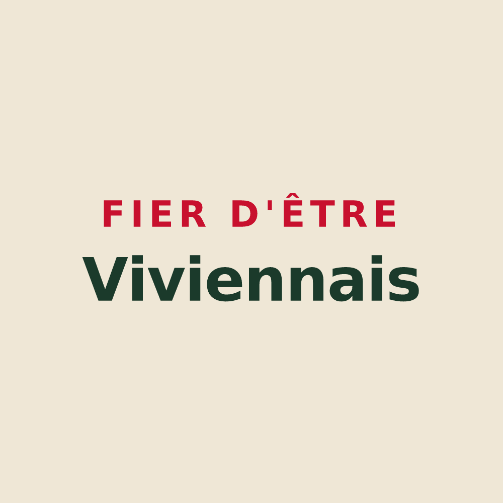 Tote bag « Fier d'être Viviennais » — design pour Saint-Vivien-de-Médoc