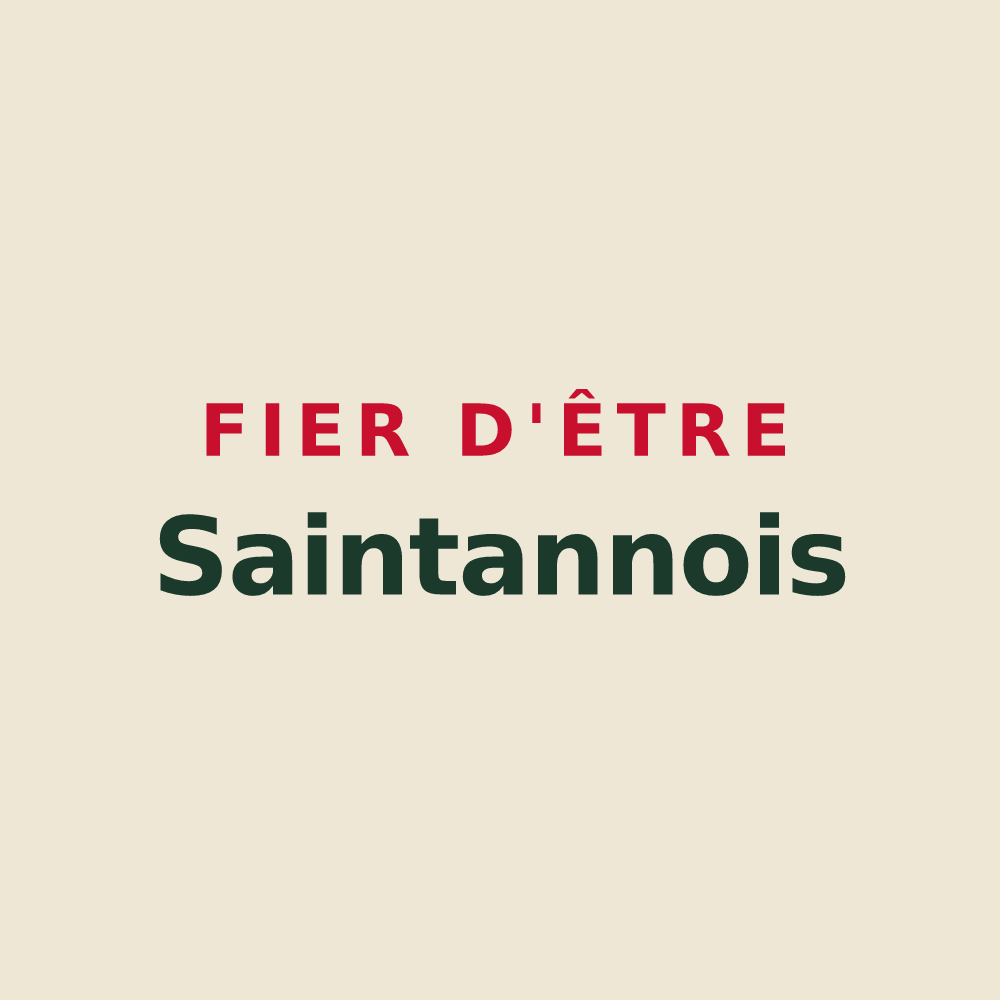 Tote bag « Fier d'être Saintannois » — design pour Sainte-Anne