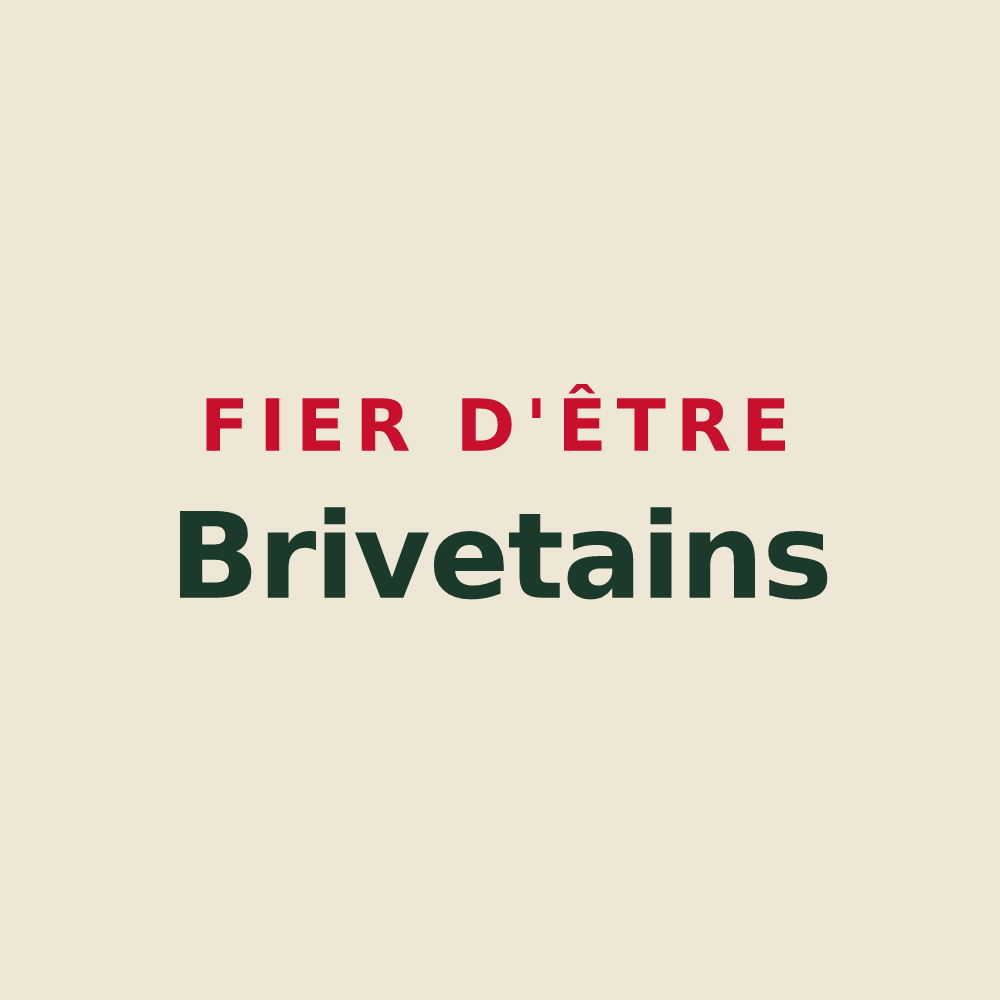 Tote bag « Fier d'être Brivetains » — design pour Sainte-Anne-sur-Brivet