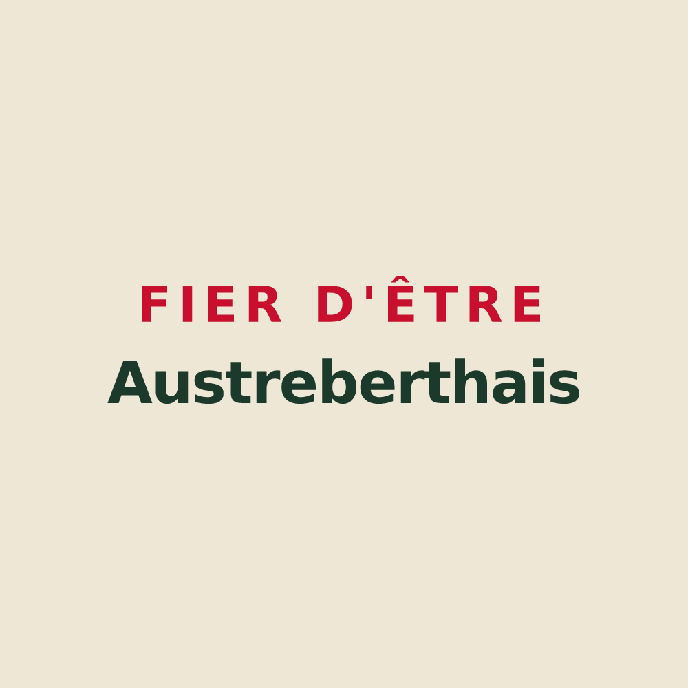 Tote bag « Fier d'être Austreberthais » — design pour Sainte-Austreberthe