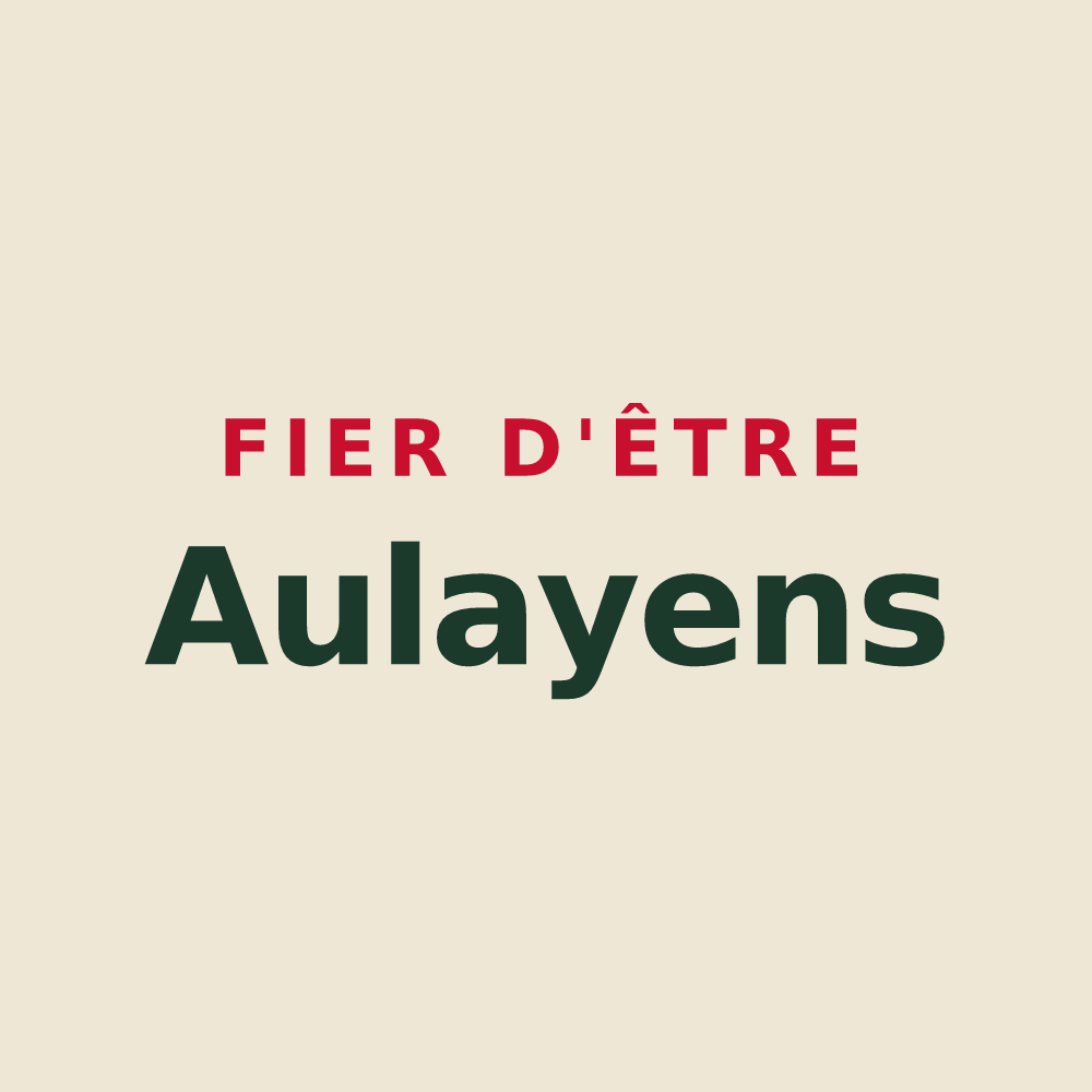 Tote bag « Fier d'être Aulayens » — design pour Sainte-Eulalie-en-Royans