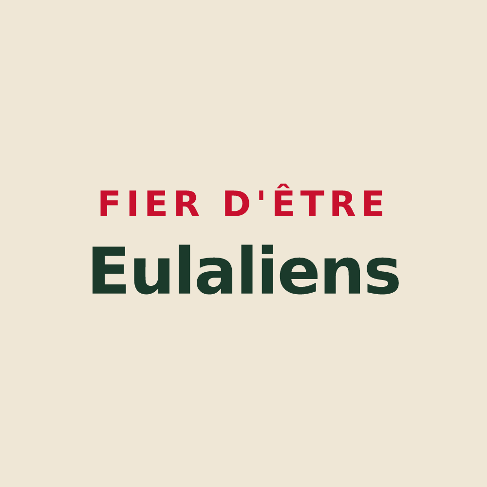 Tote bag « Fier d'être Eulaliens » — design pour Sainte-Eulalie