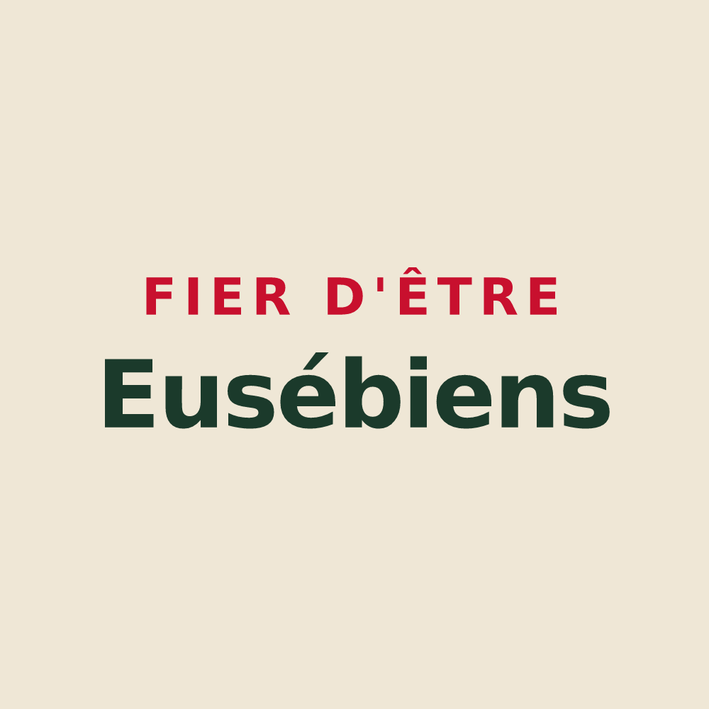 Tote bag « Fier d'être Eusébiens » — design pour Sainte-Eusoye
