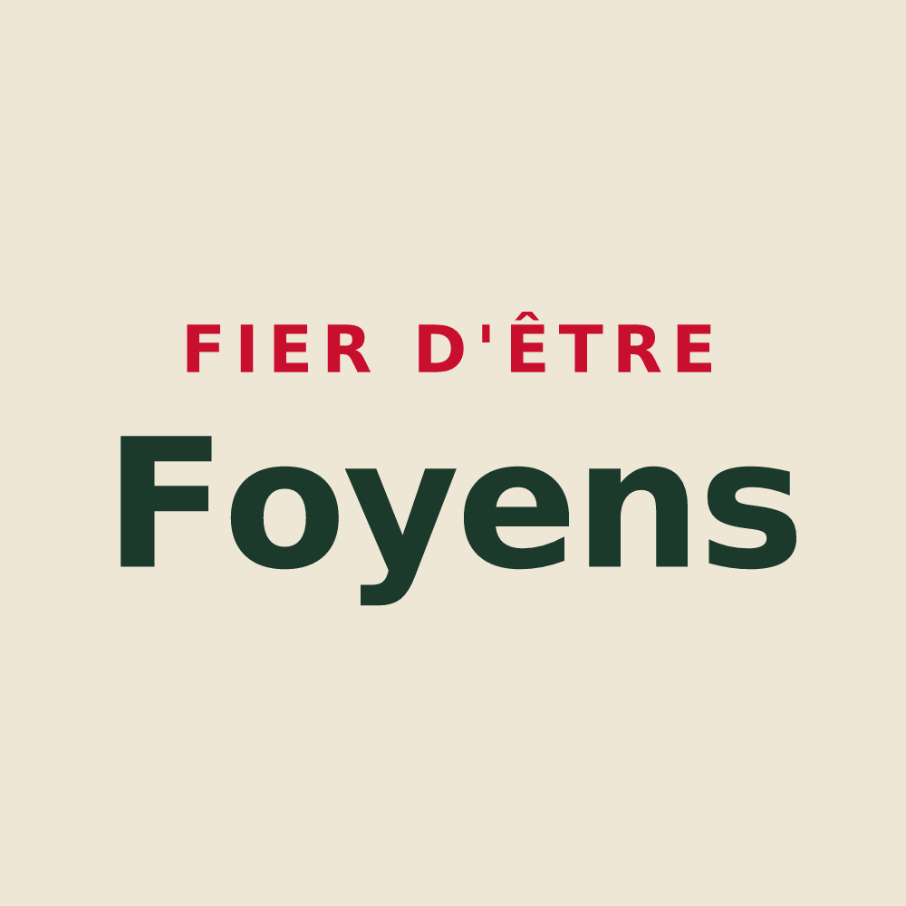 Tote bag « Fier d'être Foyens » — design pour Sainte-Foy-la-Longue