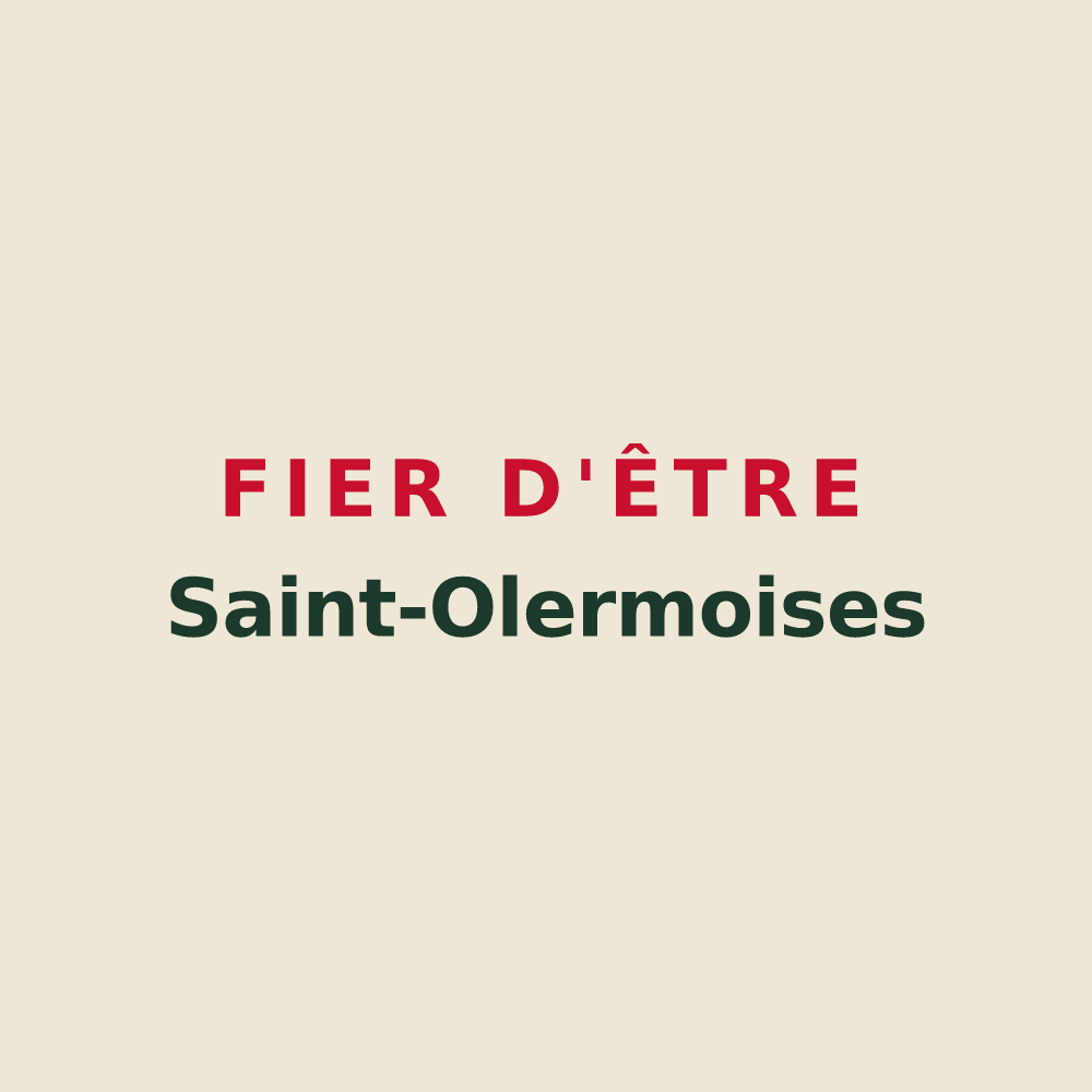 Tote bag « Fier d'être Saint-Olermoises » — design pour Sainte-Hélène