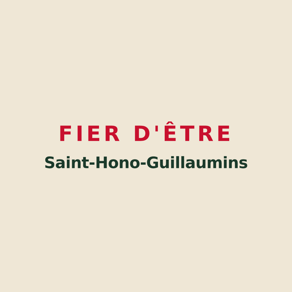 Tote bag « Fier d'être Saint-Hono-Guillaumins » — design pour Sainte-Honorine-la-Guillaume