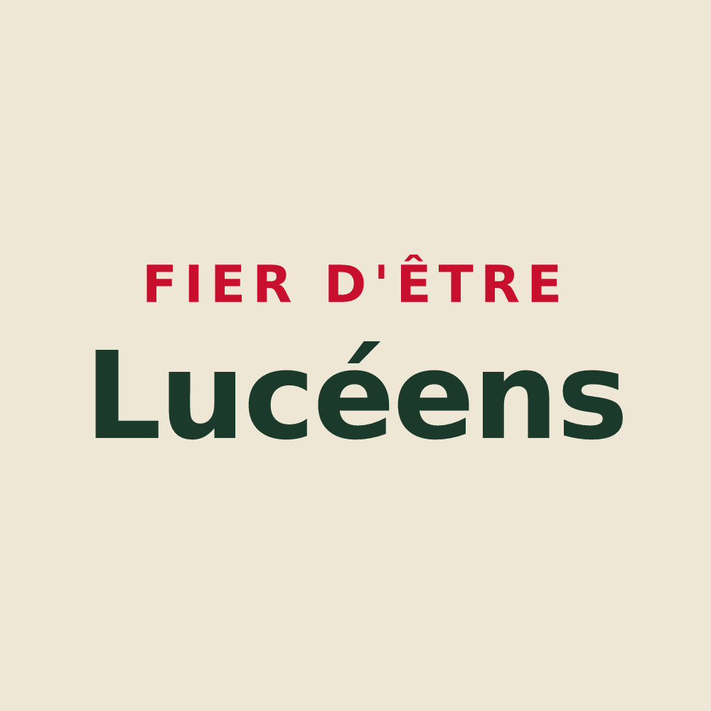 Tote bag « Fier d'être Lucéens » — design pour Sainte-Luce