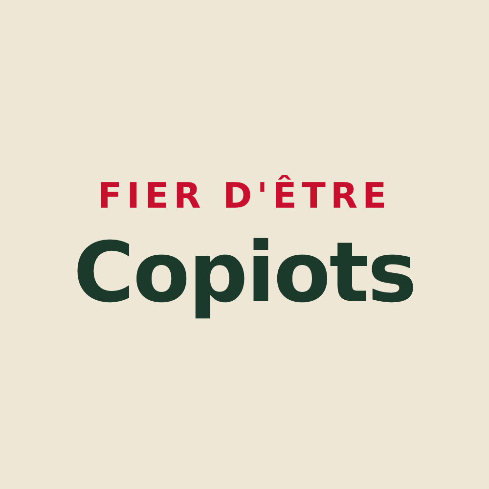 Tote bag « Fier d'être Copiots » — design pour Sainte-Marie-à-Py