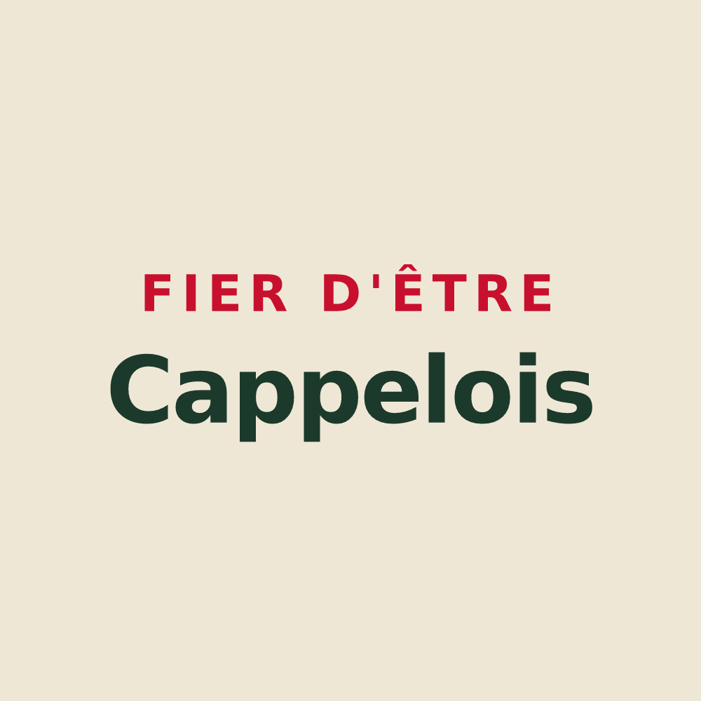 Tote bag « Fier d'être Cappelois » — design pour Sainte-Marie-Cappel