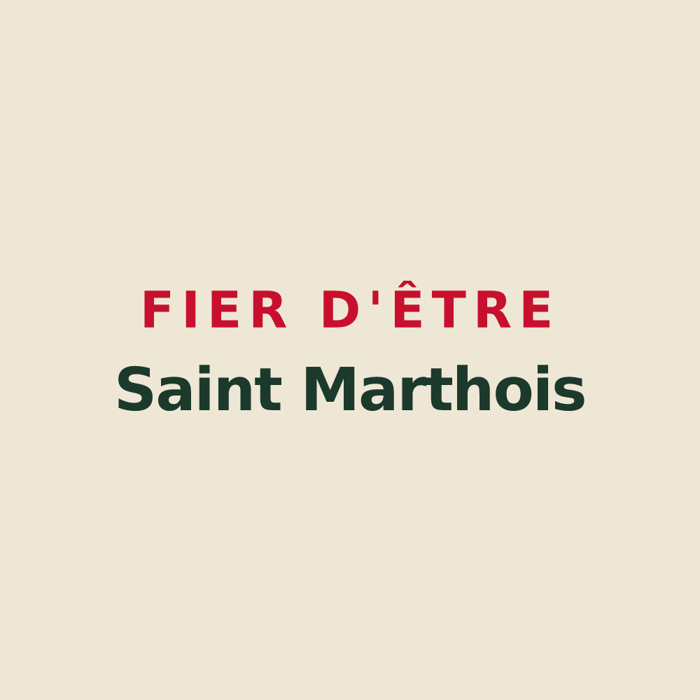 Tote bag « Fier d'être Saint Marthois » — design pour Sainte-Marthe