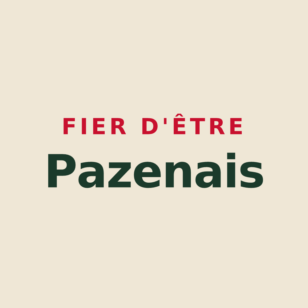 Tote bag « Fier d'être Pazenais » — design pour Sainte-Pazanne