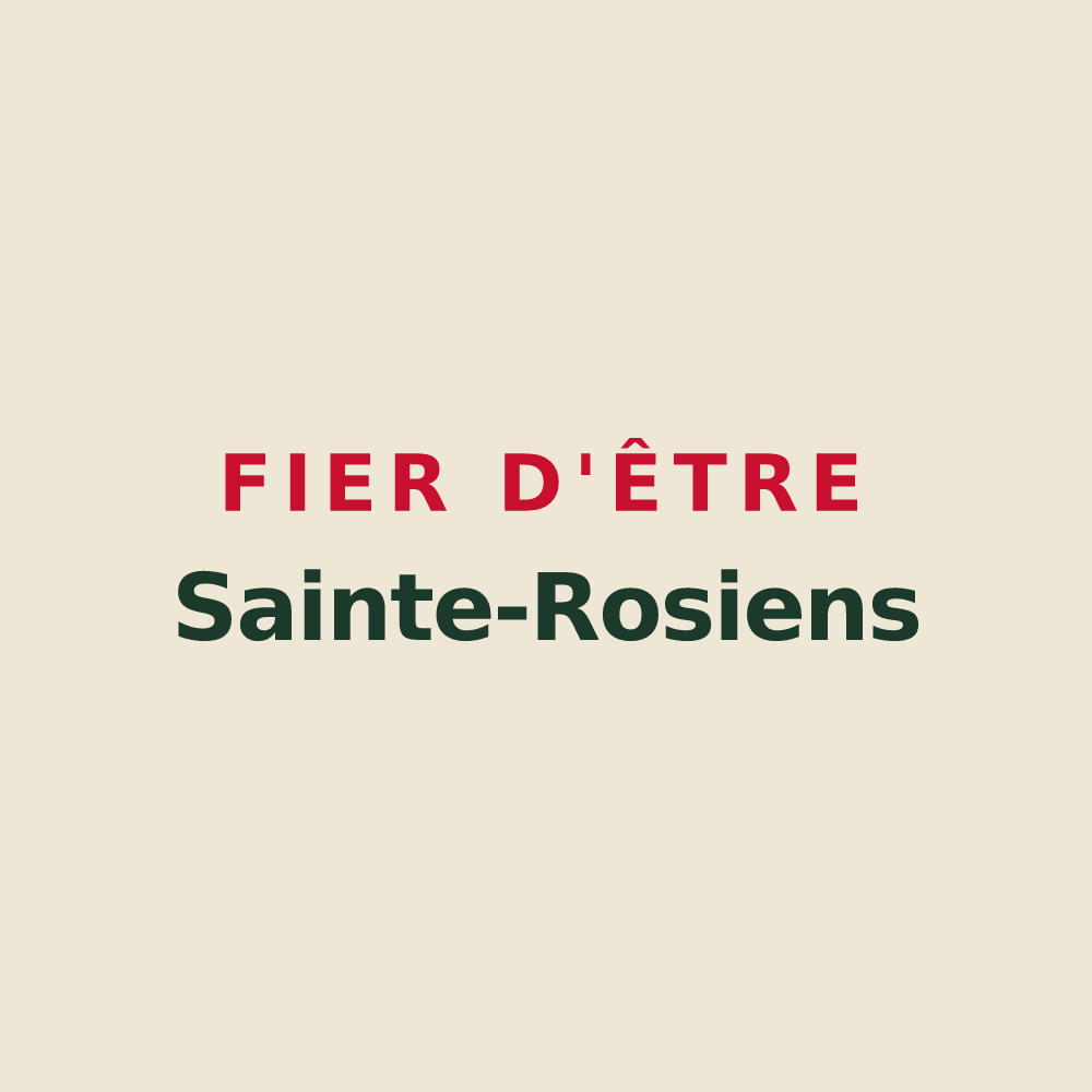 Tote bag « Fier d'être Sainte-Rosiens » — design pour Sainte-Rose