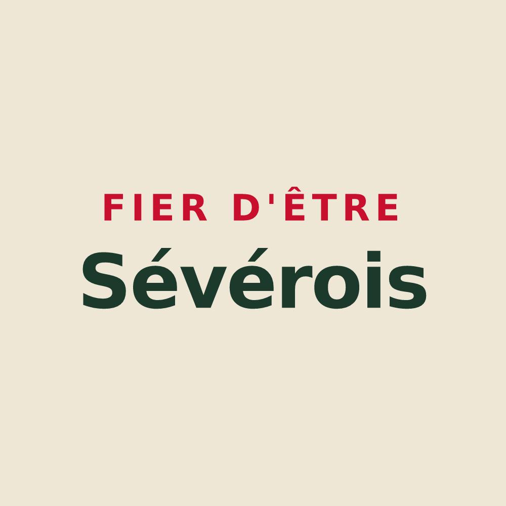 Tote bag « Fier d'être Sévérois » — design pour Sainte-Sévère-sur-Indre