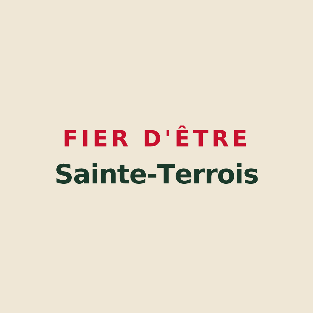 Tote bag « Fier d'être Sainte-Terrois » — design pour Sainte-Terre