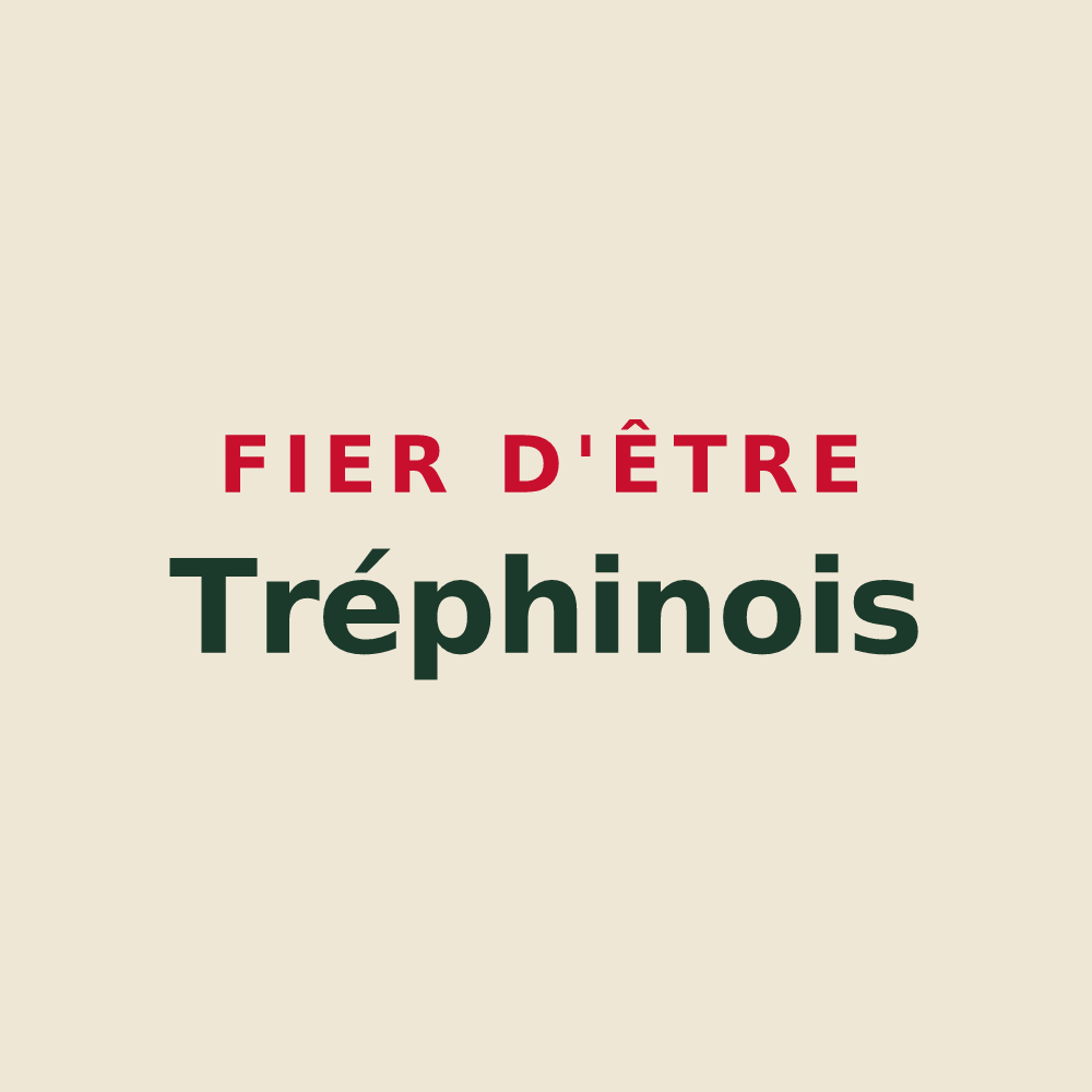 Tote bag « Fier d'être Tréphinois » — design pour Sainte-Tréphine