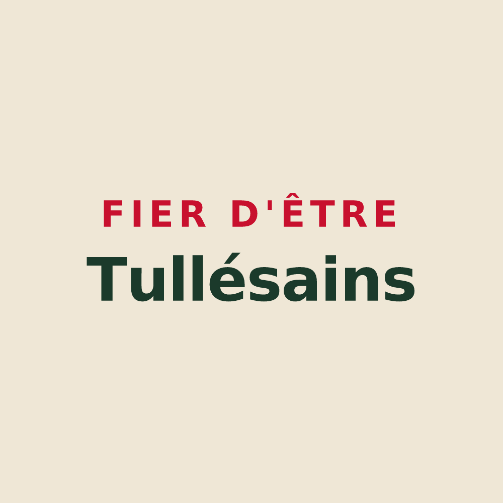Tote bag « Fier d'être Tullésains » — design pour Sainte-Tulle