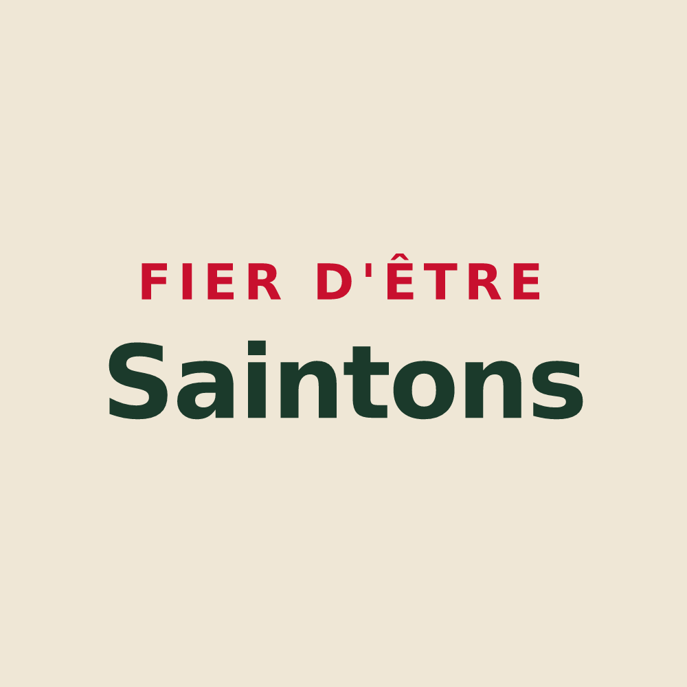 Tote bag « Fier d'être Saintons » — design pour Saints-en-Puisaye
