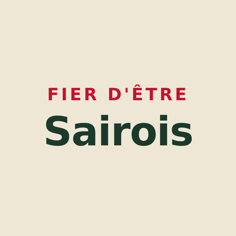 Tote bag « Fier d'être Sairois » — design pour Saires-la-Verrerie