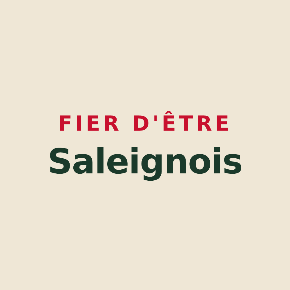 Tote bag « Fier d'être Saleignois » — design pour Saleignes