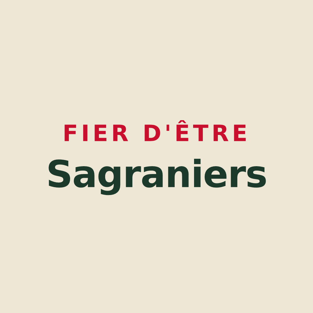 Tote bag « Fier d'être Sagraniers » — design pour Salers
