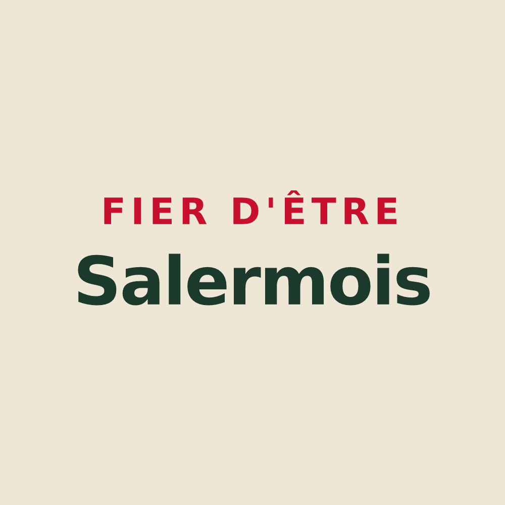Tote bag « Fier d'être Salermois » — design pour Salherm