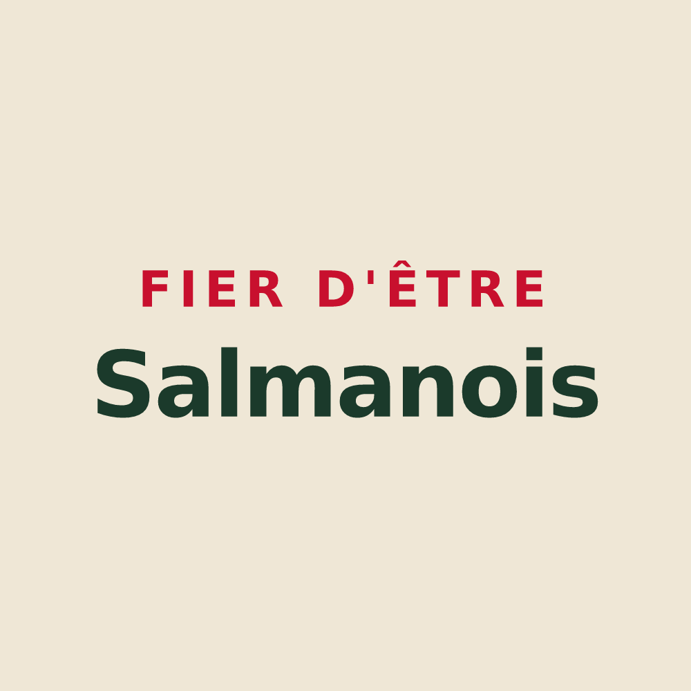 Tote bag « Fier d'être Salmanois » — design pour Salmagne